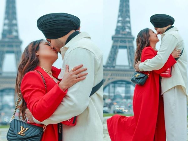 Neha Kakkar and Rohanpreet Singh