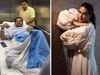 angad bedi neha dhupia husband goes for knee surgery hospital video viral