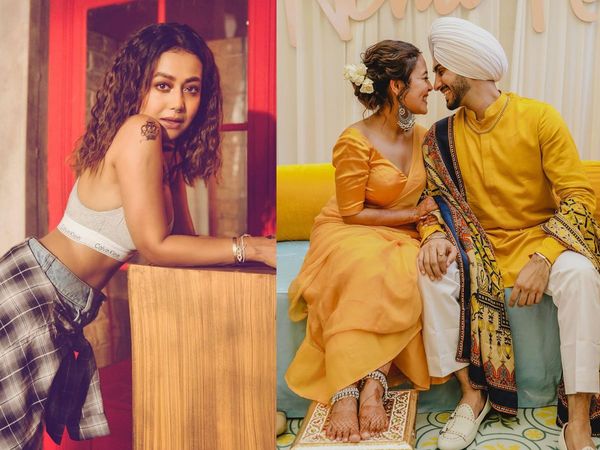 Neha Kakkar and Rohanpreet Singh