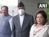 Nepal Prime Minister Sher Bahadur Deuba arrives in India on three-day visit