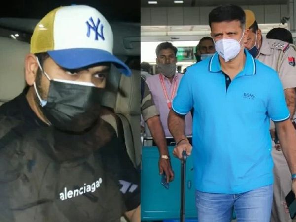 rohit sharma and rahul dravid