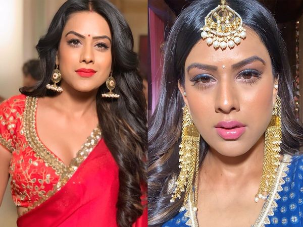 Nia Sharma earrings in naagin 4