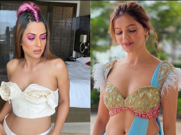 nia sharma and rubina dilaik