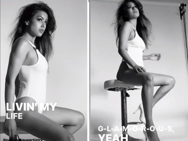 Nia sharma Vijayendra kumeria Party On Naagin 4 Shooting Set And Check Actress New Monokini Photoshoot