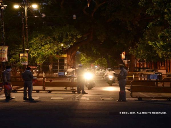 Night curfew in Prayagraj Varanasi and Meerut in view of Corona infection