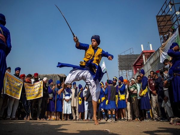  Farmers Movement, Singhu Border, United Kisan Morcha, Nihang, Haryana Police,