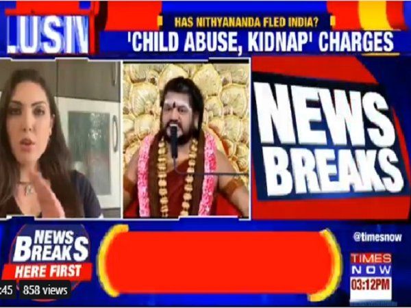 nithyananda 2 disciple held