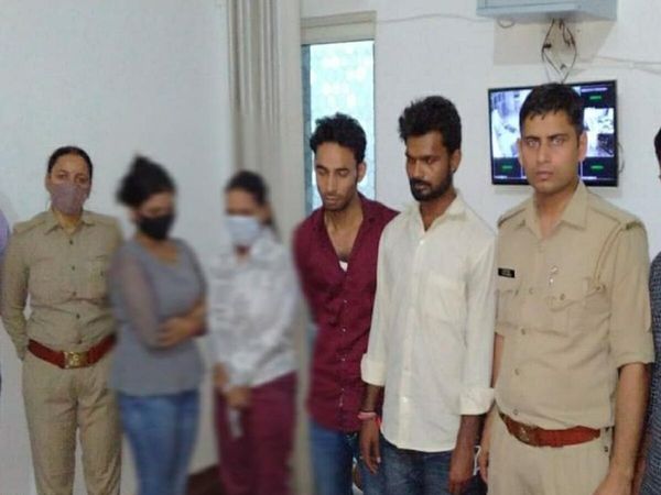 Noida police busted online sex racket gang arrested two accused