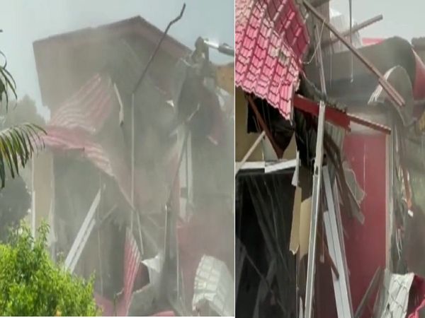 Noida authority bulldozer