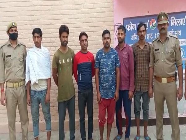 UP STF Greater noida surajpur Police 