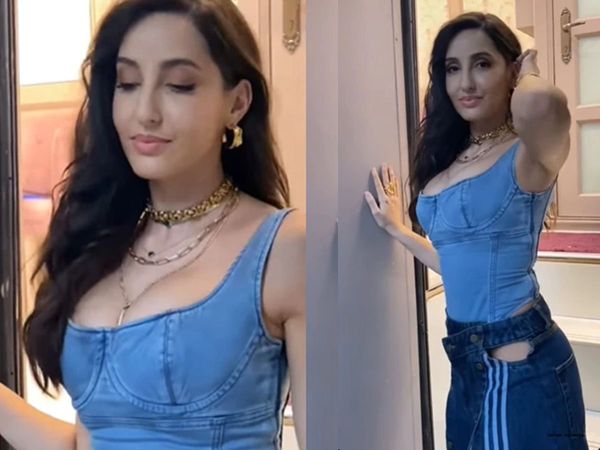 Nora Fatehi TROLLED for her denim look and gets compared with Urfi Javed -