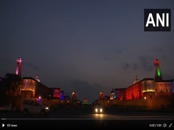 75th Independence Day, Independence Day Celebrations, Government Buildings in Tricolour, South Block, North Block Independence Day in Tricolor, Independence Day 2021