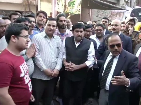 Delhi Violence : National Security Advisor NSA Ajit Doval interacts with local residents in Maujpur