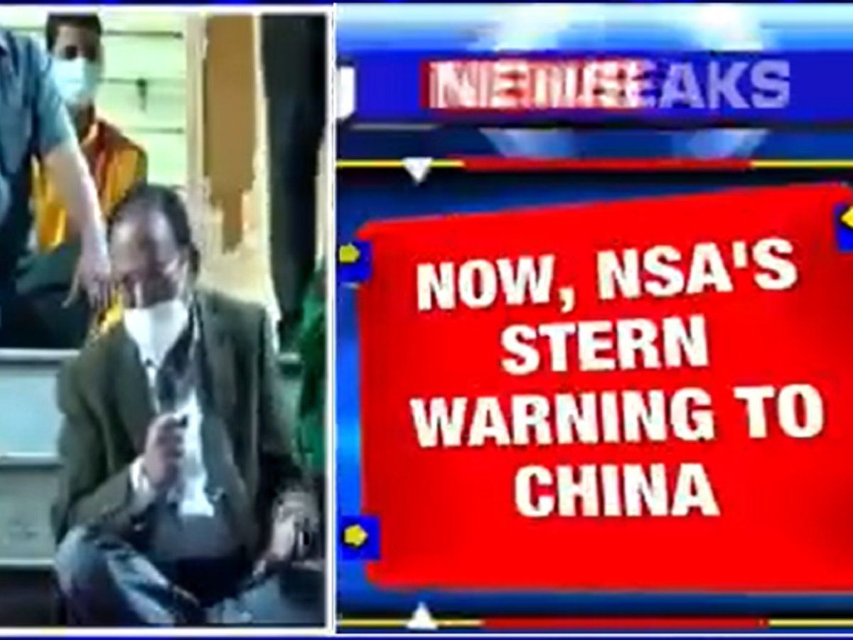 'हम स्वार्थ के लिए नहीं, परमार्थ के लिए लड़ेंगे', NSA अजित डोभाल का चीन को कड़ा संदेश