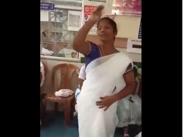 Dance Video Nurse dance on buleet bandi in hospital video goes viral 