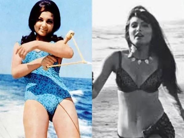 List of the actress of the past seen in Bikini