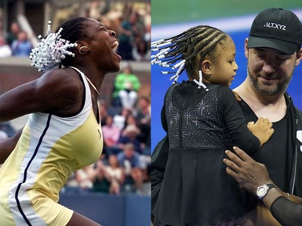 Serena Williams and her daughter Olympia