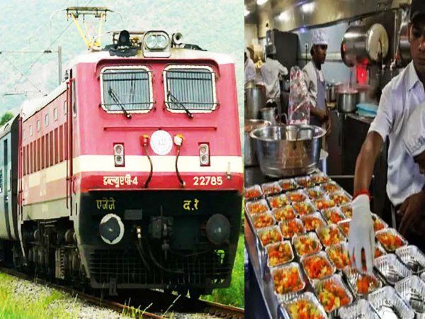  on line food order in train
