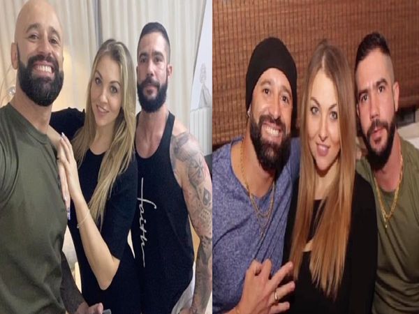 Two best friends who bot fell for the same woman say they each want to have a baby with her