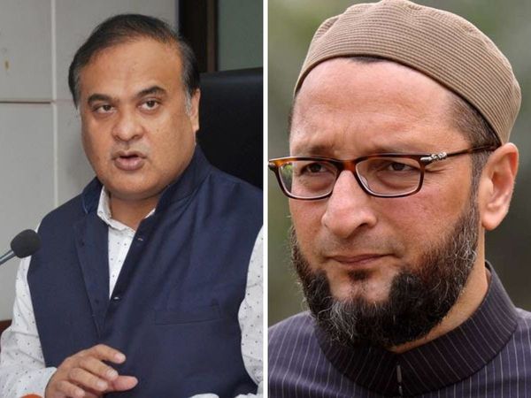  Owaisi reply to Himanta Biswa Sarma over control of Muslim Population