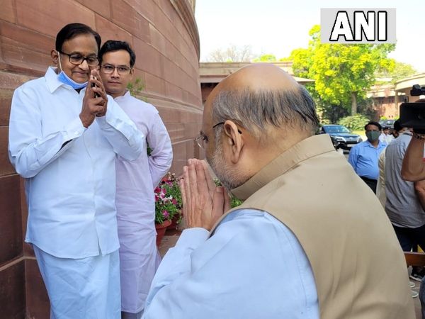 P Chidambaram, Amit Shah, Parliament House, BJP, Congress