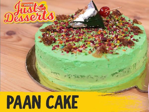 How to make Paan Cake