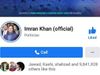facebook page_imran khan 