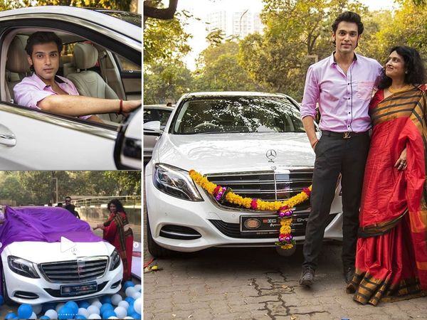 kasautii zindagii kay 2 Actor Parth Samthaan buys a new Mercedes Check photos And video
