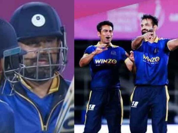 yusuf pathan and irfan pathan magical performance in llc