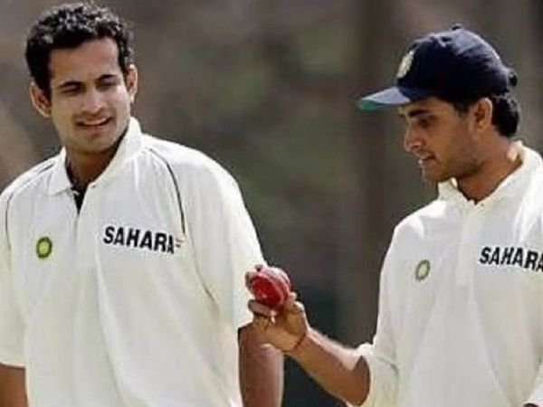 irfan pathan and sourav ganguly