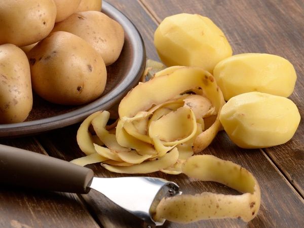 potato peel , potato peel benefits 