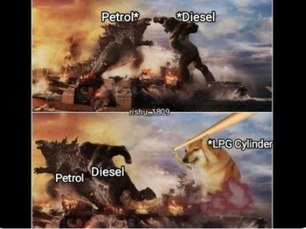 Petrol-diesel price hiked once again, see how people started enjoying like this