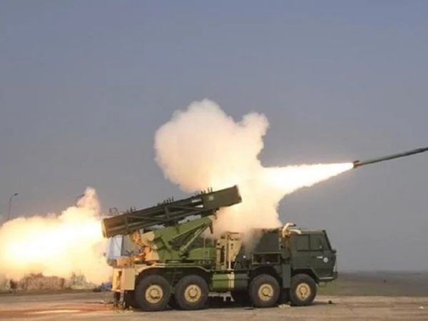 Extended Range Pinaka Rocket successfully tested at Pokhran range. Watch here