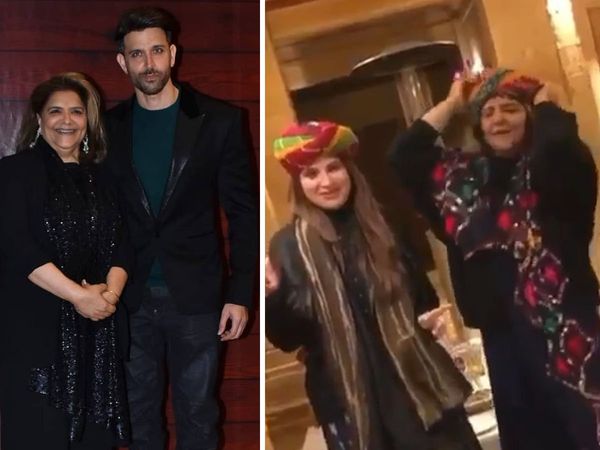 Pinkie Roshan Mother of Hrithik Roshan dance Video Viral