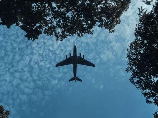 Shocking Man in garden splashed with human waste dropped by plane 