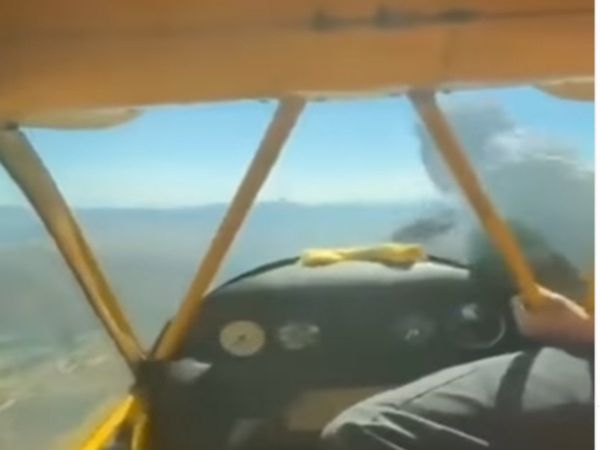Stunt Video plane stopped at altitude of thousands of feet then what Happened Watch Shocking Video
