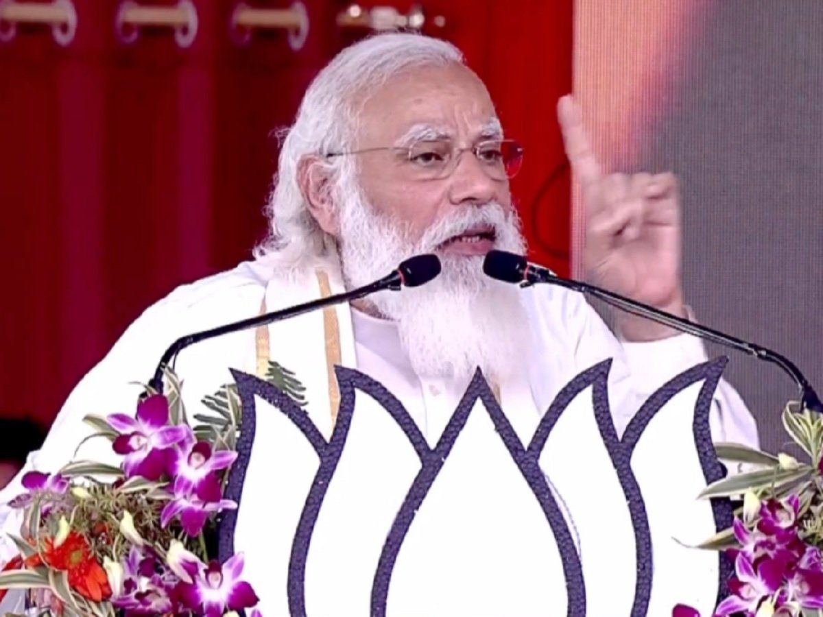 'कोई डरा और दबा नहीं पाएगा'; PM मोदी ने बताया BJP कैसा 'सोनार बांग्ला' बनाएगी