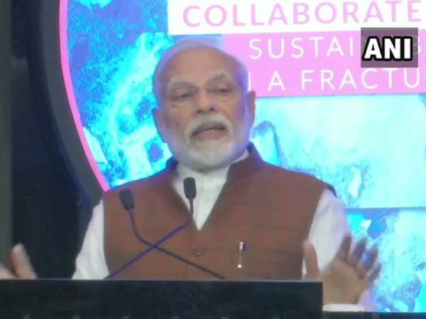PM Narendra Modi hits out at opposition speaks about caa coronavirus at Global Business Summit