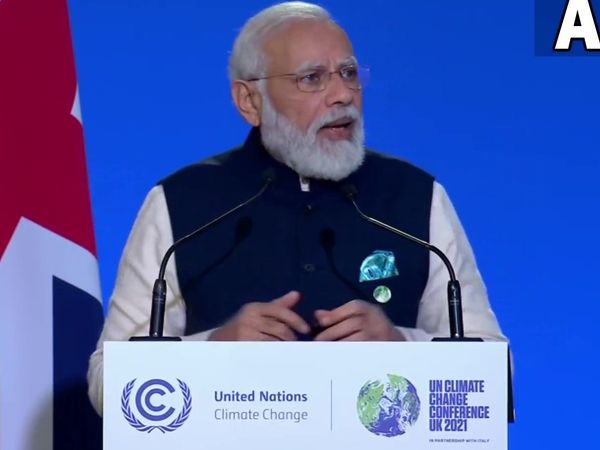 'साल 2070 तक नेट-जीरो लक्ष्‍य हासिल करेगा भारत', ग्‍लासगो COP26 में पीएम मोदी का बड़ा ऐलान