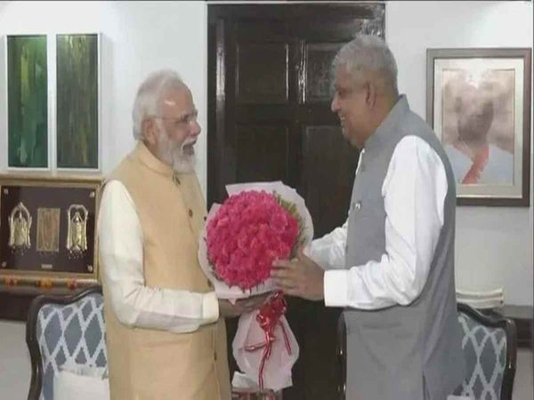 Many leaders including PM Modi congratulated Jagdeep Dhankhar for victory know who said what