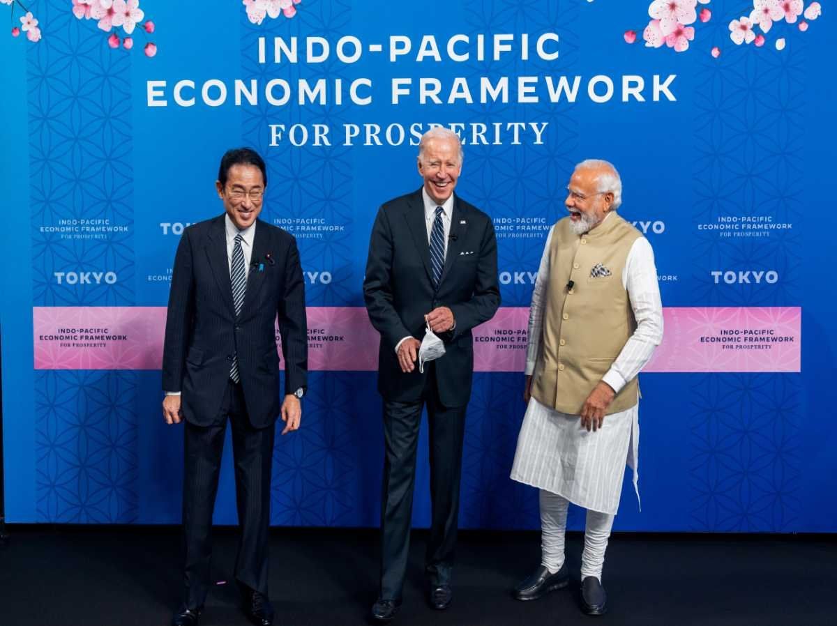Quad Summit: अमेरिका के इंडो-पैसिफिक इकोनॉमिक प्लान में शामिल हुए भारत समेत 13 देश, चीन को मिलेगी तगड़ी चोट