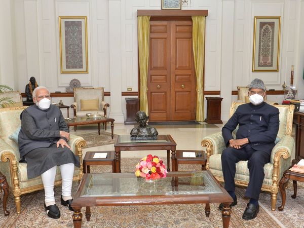 President Ramanth Kovind talks with PM Modi over phone on security breach issue