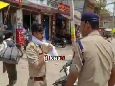 Police Man Ride Bike Without Helmet Then What Happened Watch Viral Video Police Man Ride Bike Without Helmet Then What Happened Watch Viral Video