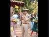 Policeman spectacular farewell With Flowers Heart Touching Video Goes Viral
