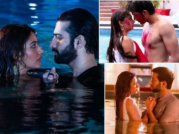 5 TV shows romantic Scene steamiest pool scene Ishqbaaz to Naagin Video