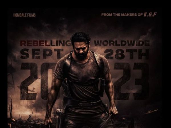 prabhas film salaar poster out