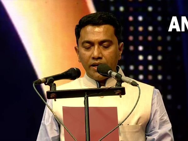   Pramod Sawant takes oath as Goa Chief Minister for the 2nd consecutive term
