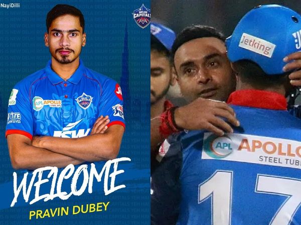 pravin dubey (pic credit- dc twitter) and amit mishra 