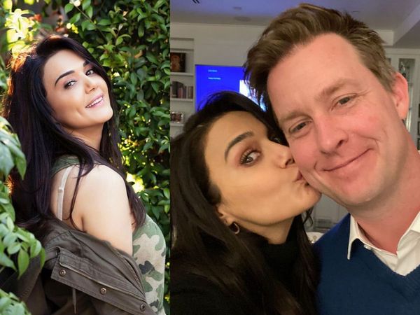 Preity Zinta with Husband Gene Goodenough