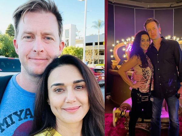 Preity Zinta with Husband Gene Goodenough
